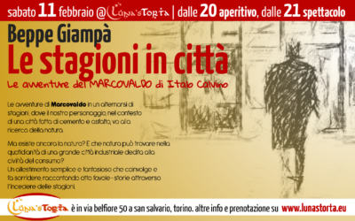 Le stagioni in città (Ovvero le avventure di Marcovaldo) di Italo Calvino – Nuovo appuntamento a Torino